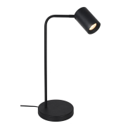 Artdelight Megano - Tischleuchte - Ø 17 x 45 cm - schwarz