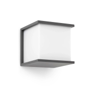 Faro Kubick - Wandleuchte - 16,5 x 16,5 x 16,5 cm - IP44 - dunkelgrau
