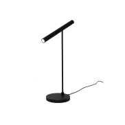 Artdelight Harper - Tischleuchte mit Bewegungsmelder - 14 x 14 x 52,5 cm - 6W dimmbare LED inkl - schwarz