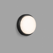 Faro Tom - Wandleuchte - Ø 19 x 6 cm - 7W LED inkl - IP65 - dunkelgrau