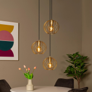 Lucide Danza - Hängeleuchte - Ø 50 cm x 165 cm - gold