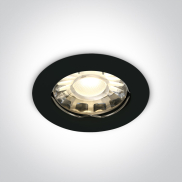 ONE Light Classic MR16 - Einbaustrahler - Ø 76 mm, Ø 63 mm Einbaugröße - schwarz