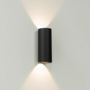 Artdelight Brody2 - Wandleuchte - 7,2 x 7,2 x 18 cm - 2 x 4W dimmbare LED inkl. - IP54 - schwarz