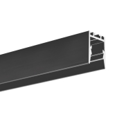 KLUS PDS-ZMG - LED-Profil für einen schmaleren Lichtkegel - 1,66 x 2,2 cm - schwarz