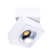 Maxlight Artu - Aufbaustrahler - 10 x 10 x 10 cm - 15W LED inkl - weiß