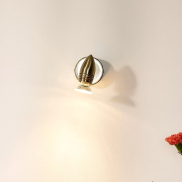 Lucide Caro 1 - Aufbaustrahler - 9 x 13 x 9 cm - 5W LED inkl. - Chrom satiniert