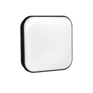 Century Italia Simply - Wand-/Deckenleuchte - 22 x 7,3 x 22 cm - 24W LED inkl. - IP65 - schwarz