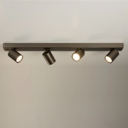 Projectlight Phoebe - Aufbaustrahler 4L - 76 x 7 x 11 cm - bronzefarben