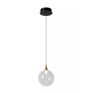 Lucide Gisela - Hängeleuchte - Ø 16 x 150 cm - 5W LED inkl - transparent