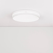 Nova Luce Wheel - Deckenleuchte - Ø 45 x 6 cm - 30W LED inkl. - sand weiß