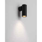 Nova Luce Mor - Wandleuchte - 4 x 7 x 10 cm - schwarz