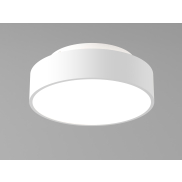 Artdelight Chicago - Deckenleuchte - Ø 25 x 9 cm - 19,5W dimmbare LED inkl. - weiß