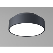 Artdelight Chicago - Deckenleuchte - Ø 25 x 9 cm - 19,5W dimmbare LED inkl - schwarz