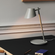 Design for the People Stay - Tischleuchten - Ø 20 x 47 cm - 14,5W dimmbare LED inkl. - grau