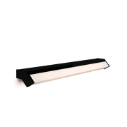 Artdelight Mirror-58 - Wandleuchte - 88 x 6,8 x 8 cm - 12W LED inkl. - IP44 - schwarz