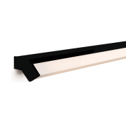 Artdelight Mirror-58 - Wandleuchte - 58 x 6,8 x 8 cm - 9W LED inkl. - IP44 - schwarz