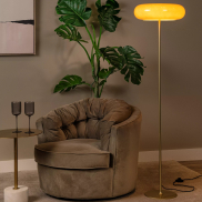 Lucide Sentino - Stehleuchte - Ø 40 x 150 cm - taupe