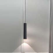 Nova Luce Gia - Pendelleuchte - Ø 6 x 170 cm - schwarz