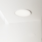 Nova Luce Perfect Profile Trimless - Einbaustrahler mit Fernbedienung (inkl.) - Ø 840 mm, 830 mm Einbaumaß - 80W dimmbare LED inkl. - 2700K-6000K - weiß