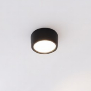 Nordlux Fallon - Aufbaustrahler 1L - Ø 10 cm - 4 Stufen Moodmaker Funktion - 5,5W dimmbare LED inkl - schwarz