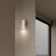 Nova Luce Mao - Wandleuchte - Ø 5,5 x 14,8 cm - IP44 - sandweiß