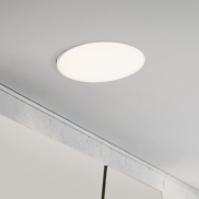Nova Luce Perfect Profile Trimless - Einbaustrahler - Ø 600 mm, 670 mm Einbaumaß - 40W dimmbare LED inkl. - 3000K - weiß