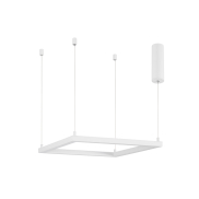 Nova Luce Eterna - Hängeleuchte - 50 x 50 x 120 cm - 30W dimmbare LED inkl. - sandweiß