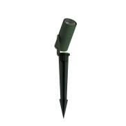 VK Lighting Sui - Spot auf Pfahl - Ø 4,5 x 8,8 cm - 9W LED inkl. - IP65 - grün