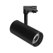 Nova Luce Track - 3-Phasen-Schienensystem - Ø 9,3 x 27 cm - 30W LED inkl. - schwarz - warmweiße Lichtfarbe