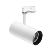 Nova Luce Track - 3-Phasen-Schienensystem - Ø 9,3 x 27 cm - 30W LED inkl. - weiß - warmweiße Lichtfarbe