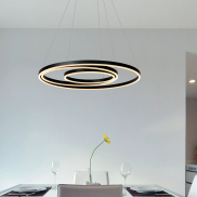 Lucide Triniti - Pendelleuchte - Ø 80 x 135 cm - 136W dimmbare LED inkl - schwarz