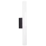 Maxlight Fayette - Wandanbauleuchte - 12 x 6 x 61 cm - 12W LED inkl. - IP44 - schwarz