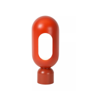Lucide Barris - Tischleuchte - 12 x 9,8 x 30 cm - terracotta