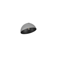 Nova Luce Onia - Deckenleuchte - Ø 40 x 25 cm - metallisch und Sand schwarz