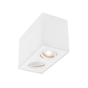 Nova Luce Rende - Aufbaustrahler 2L - 16 x 8 x 9 cm - sandweiß