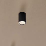 Nova Luce Lumina - Außen-Deckenleuchte - Ø 6,5 x 9 cm - 6W LED inkl. - IP65 - dunkel anthrazit