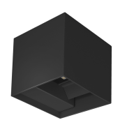 Century Italia Up & Down - Wandleuchte - 10 x 10 x 10 cm - 10W LED inkl. - einstellbare Lichtfarbe - IP65 - schwarz