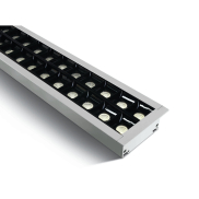 ONE Light Recessed LED Linear Profiles - Deckeneinbauleuchte - 130 x 8 x 5,5 cm - 40W LED inkl. - weiß - warmweiße Lichtfarbe