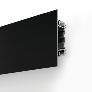 KLUS Plakin Duo - LED-Profil - 11 x 2,23 cm - schwarz