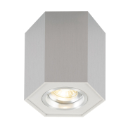 Zuma Line Polygon CL R- Aufbaustrahler 1L - 12 cm - silber