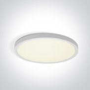 ONE Light Plafo - Deckenleuchte - Ø 30 x 2,5 cm - 24W LED inkl. - weiß