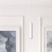 Nova Luce Mare - Hängelampe - Ø 5,5 x 183 cm - Sand Weiß
