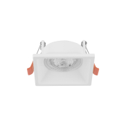 Nova Luce Staff - Einbaustrahler - 75 x 75 mm, 70 x 70 mm Einbaumaß - sandweiß