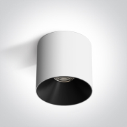 ONE Light Wall & Ceiling LED - Aufbaustrahler 1L - Ø 10 x 10 cm - 18W LED inkl. - weiß