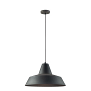 VK Lighting Sosta – Hängeleuchte – Ø 30 x 121 cm – schwarz