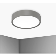 Century Italia Blanca Luxe - Deckenleuchte - Ø 40 x 7 cm - 24W LED inkl. - grau