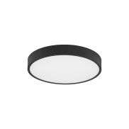 Nova Luce Perfect Profile - Deckenleuchte - Ø 40 x 10 cm - 24W dimmbare LED inkl. - schwarz