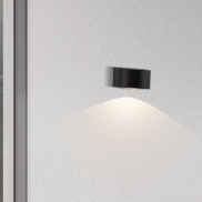 Nova Luce Opera - Außenwandleuchte - 11 x 6,8 x 10 cm -  6W LED inkl. - IP54 - dunkel anthrazit