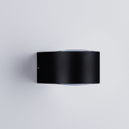 Nova Luce Opera - Außenwandleuchte - 11 x 6,8 x 10 cm -  11W LED inkl. - IP54 - dunkel anthrazit
