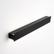 Nova Luce Path - Außenwandleuchte - 4,7 x 50 x 6 cm - 11W LED inkl. - IP65 - Sand schwarz